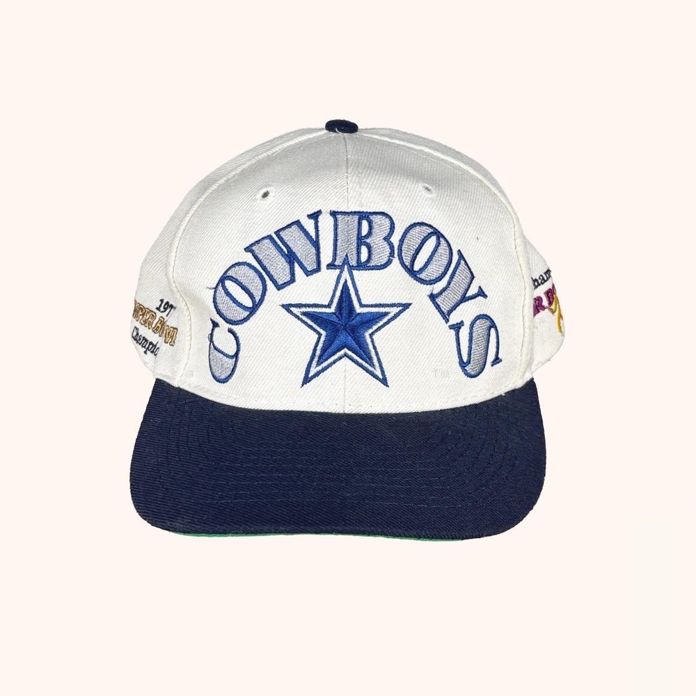 Vintage 90s Dallas Cowboys Super Bowl Champions Snapback Hat